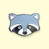 Crywolf Enamel Pin Raccoon Face - Little Painter Art | Exploring the Endless Possibilities of Art| Shop All