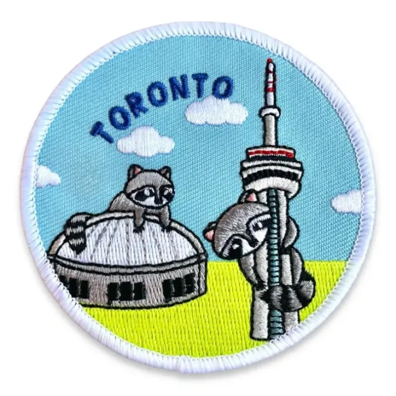 Crywolf Iron-On Patch - Raccoon City - Little Painter Art | Exploring the Endless Possibilities of Art| Shop All