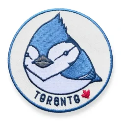 Crywolf Iron-On Patch - Toronto Blue Jay - Little Painter Art | Exploring the Endless Possibilities of Art| Shop All