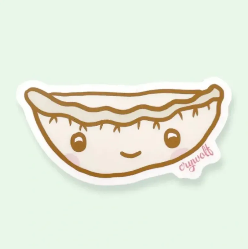 Crywolf Vinyl Sticker - Lil Dumpling - Little Painter Art | Exploring the Endless Possibilities of Art| Shop All