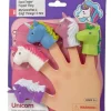 CTG Finger Puppet Set 5pc Unicorns - Little Painter Art | Exploring the Endless Possibilities of Art| Shop All