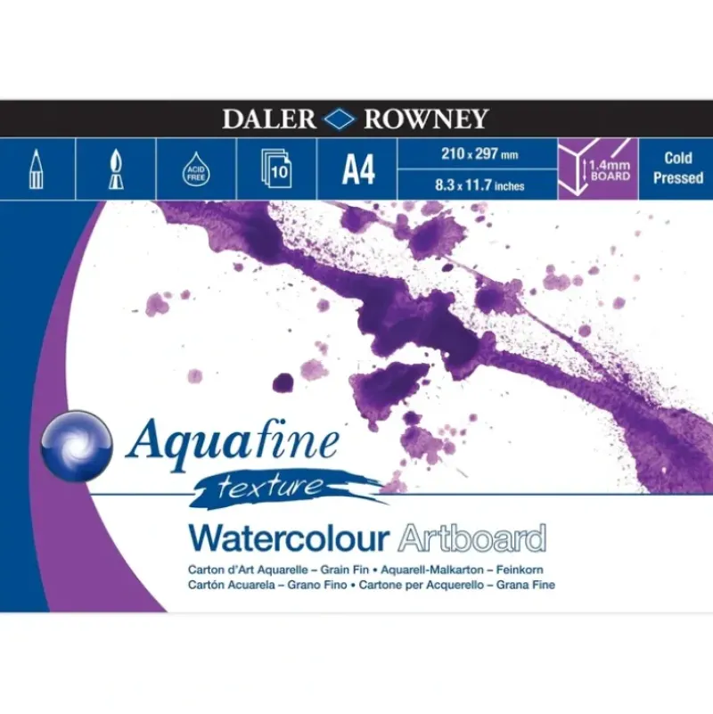 Daler-Rowney Aquafine Watercolour Artboard Pads - Cold Pressed - Little Painter Art | Exploring the Endless Possibilities of Art| Shop All