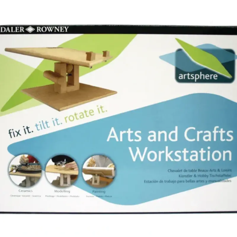 Daler-Rowney Artsphere Arts and Crafts Workstation A3 - Little Painter Art | Exploring the Endless Possibilities of Art| Canvas