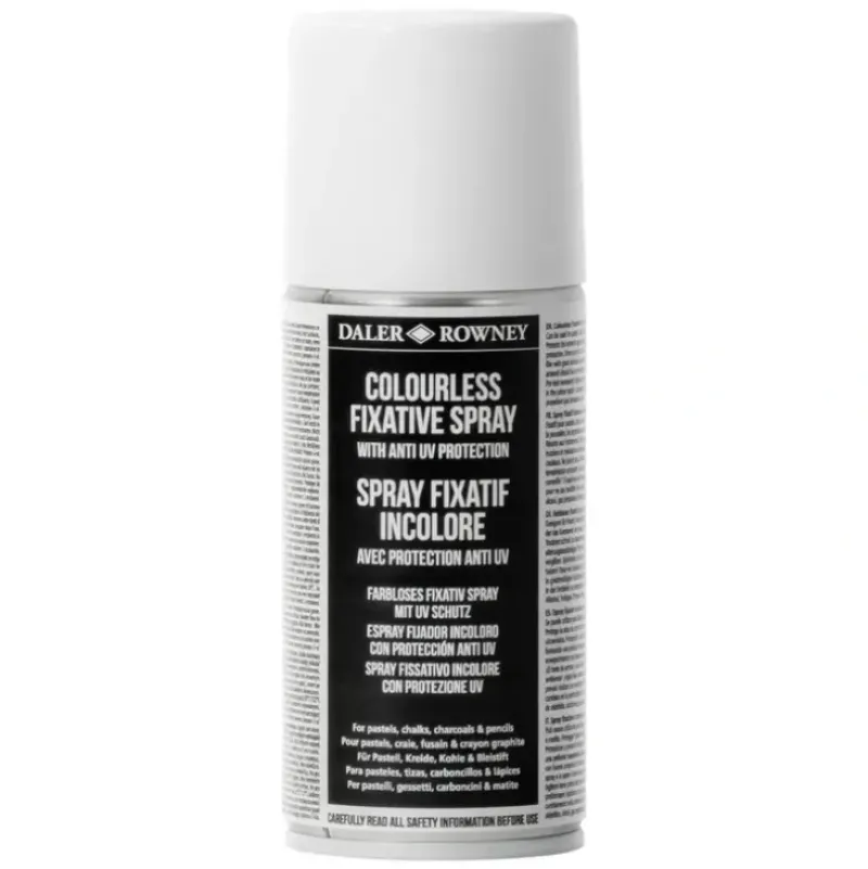 Daler-Rowney Colourless Perfix Fixative Spray With Anti-UV Protection - Little Painter Art | Exploring the Endless Possibilities of Art| Shop All