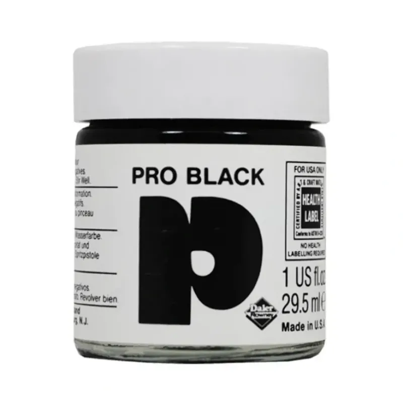 Daler-Rowney Pro Ink 1oz Black - Little Painter Art | Exploring the Endless Possibilities of Art| Brush