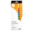 Daler-Rowney Simply Acrylic Paints - Set of 12 x 12ml Tubes - Little Painter Art | Exploring the Endless Possibilities of Art| Shop All