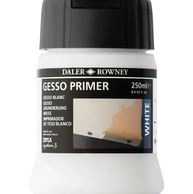 Daler-Rowney White Gesso Primer - Little Painter Art | Exploring the Endless Possibilities of Art| Shop All
