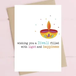 Dandelion Stationery Diwali Light and Happiness Greeting Card - Little Painter Art | Exploring the Endless Possibilities of Art| Shop All