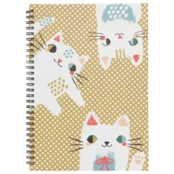 Danica Coil-Bound Notebook - Meow Meow - Little Painter Art | Exploring the Endless Possibilities of Art| Shop All
