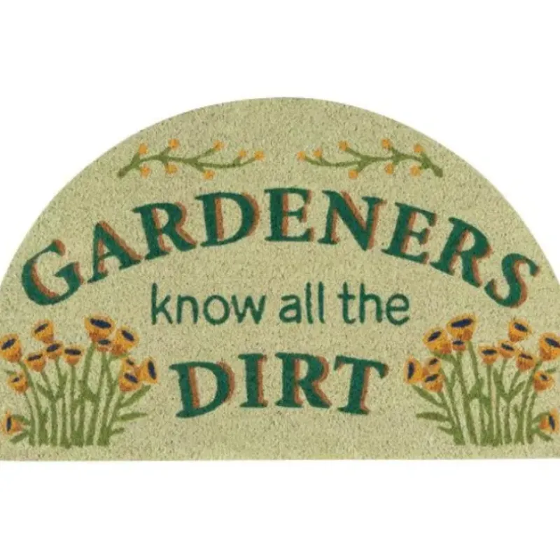 Danica Jubilee Doormat - Gardeners Know All The Dirt - Little Painter Art | Exploring the Endless Possibilities of Art| Hot