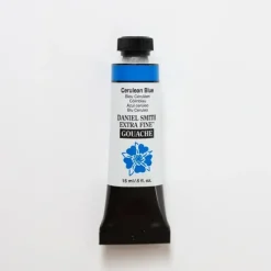 Daniel Smith Gouache 15ml Cerulean Blue 3 - Little Painter Art | Exploring the Endless Possibilities of Art| Shop All