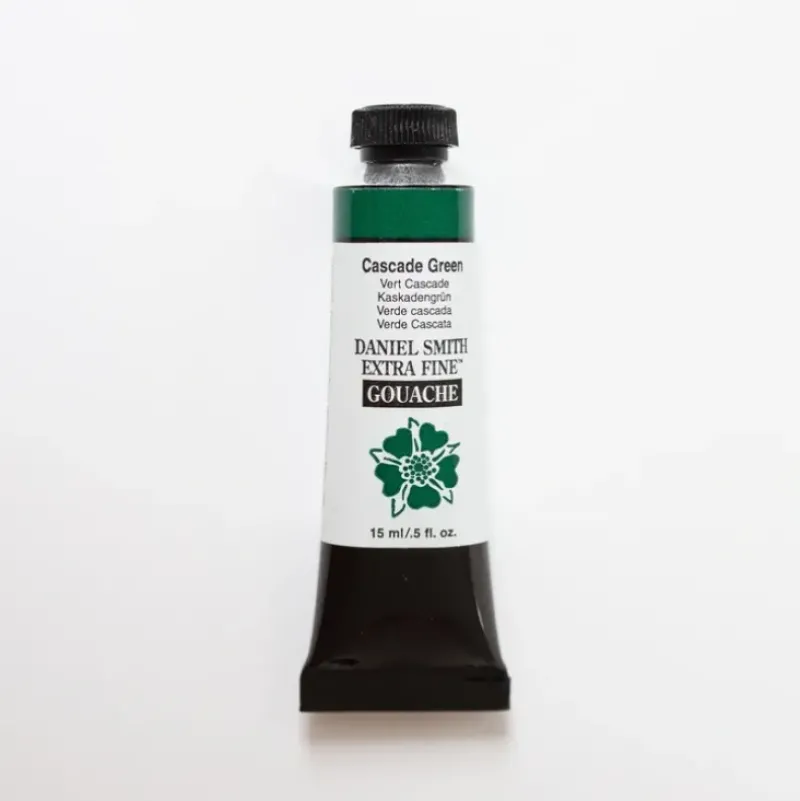 Daniel Smith Gouache 15ml Cascade Green 1 - Little Painter Art | Exploring the Endless Possibilities of Art| Shop All
