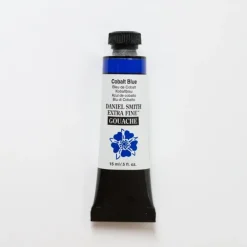 Daniel Smith Gouache 15ml Cobalt Blue 3 - Little Painter Art | Exploring the Endless Possibilities of Art| Shop All