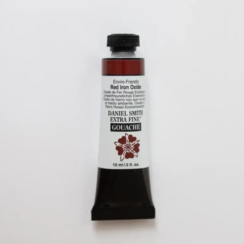 Daniel Smith Gouache 15ml Eco-Friendly Red Iron Oxide 2 - Little Painter Art | Exploring the Endless Possibilities of Art| Shop All