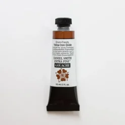 Daniel Smith Gouache 15ml Eco-Friendly Yellow Iron Oxide 2 - Little Painter Art | Exploring the Endless Possibilities of Art| Shop All