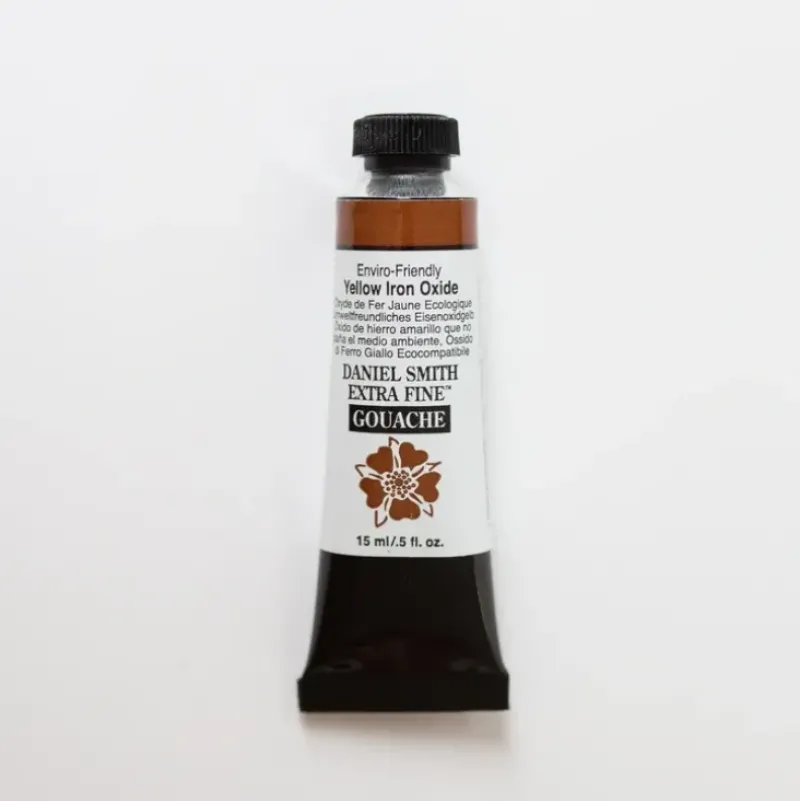 Daniel Smith Gouache 15ml Eco-Friendly Yellow Iron Oxide 2 - Little Painter Art | Exploring the Endless Possibilities of Art| Shop All
