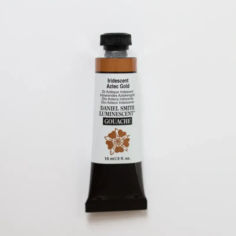 Daniel Smith Gouache 15ml Iridescent Aztec Gold 1 - Little Painter Art | Exploring the Endless Possibilities of Art| Shop All