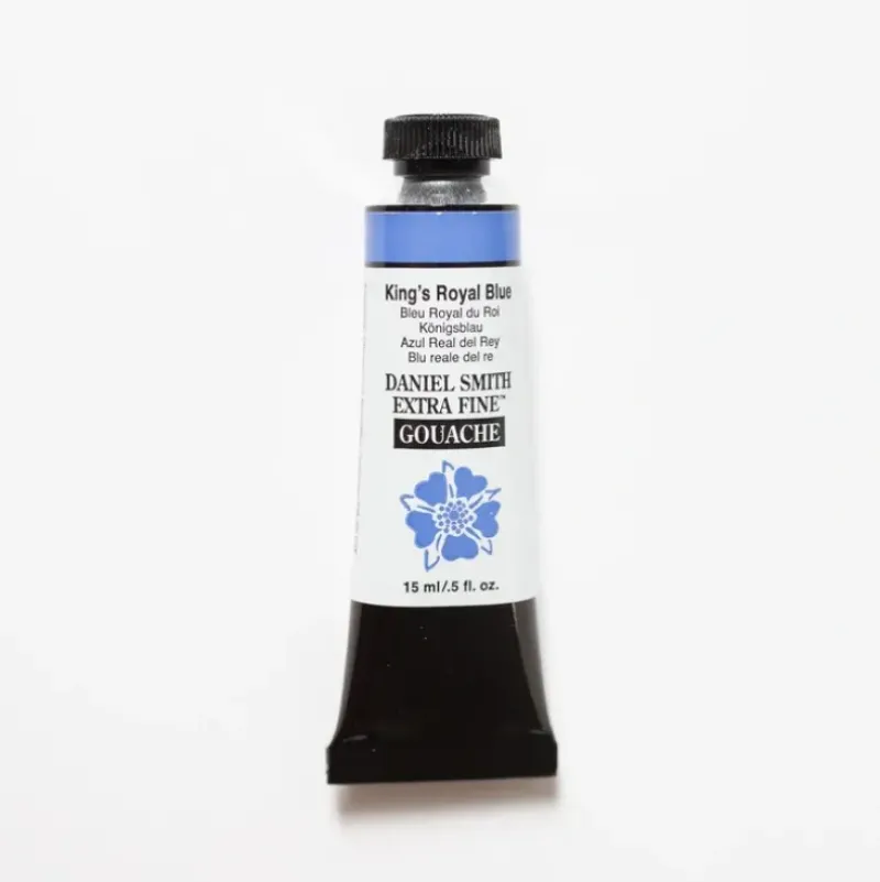 Daniel Smith Gouache 15ml King's Royal Blue 2 - Little Painter Art | Exploring the Endless Possibilities of Art| Shop All