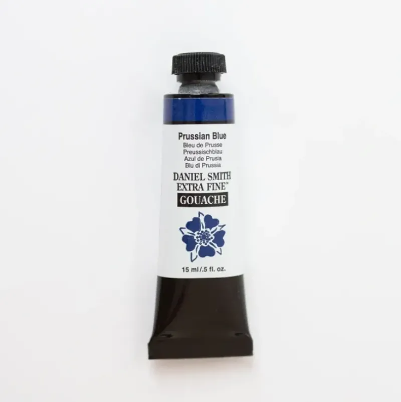 Daniel Smith Gouache 15ml Prussian Blue 1 - Little Painter Art | Exploring the Endless Possibilities of Art| Shop All