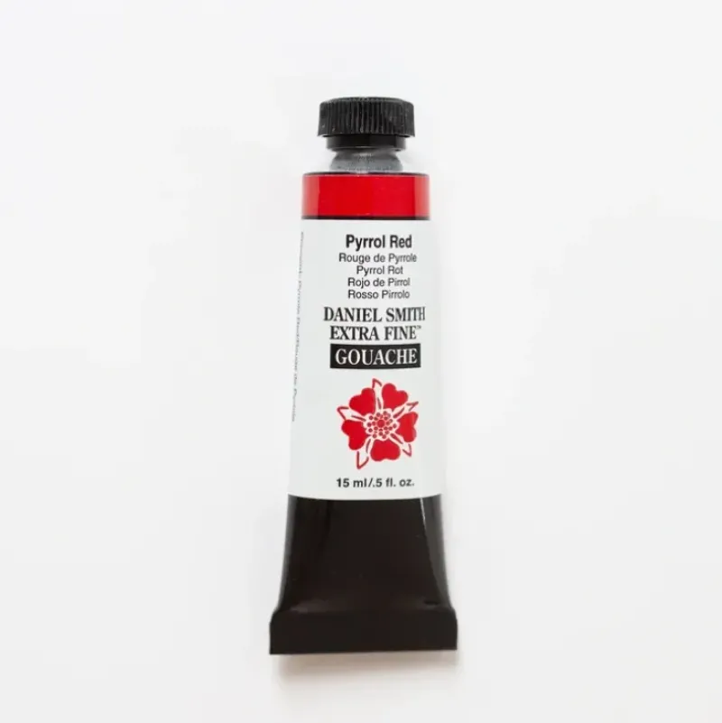 Daniel Smith Gouache 15ml Pyrrol Red 3 - Little Painter Art | Exploring the Endless Possibilities of Art| Shop All