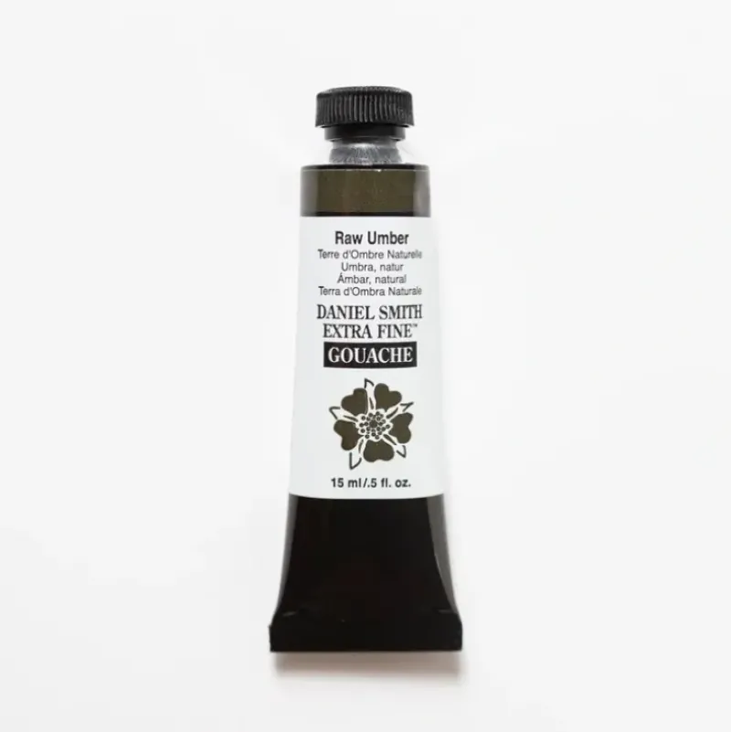 Daniel Smith Gouache 15ml Raw Umber 1 - Little Painter Art | Exploring the Endless Possibilities of Art| Shop All