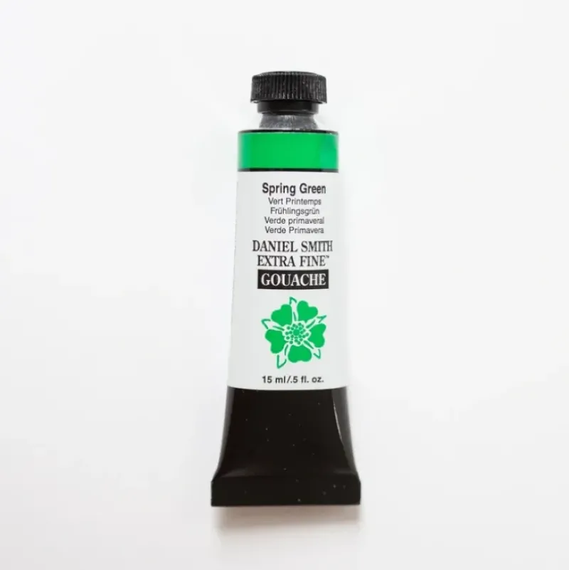 Daniel Smith Gouache 15ml Spring Green 3 - Little Painter Art | Exploring the Endless Possibilities of Art| Shop All
