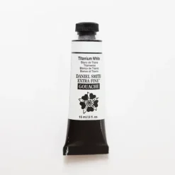 Daniel Smith Gouache 15ml Titanium White 1 - Little Painter Art | Exploring the Endless Possibilities of Art| Shop All