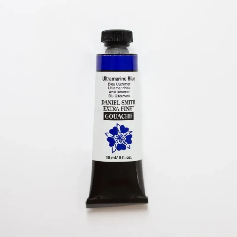 Daniel Smith Gouache 15ml Ultramarine Blue 1 - Little Painter Art | Exploring the Endless Possibilities of Art| Shop All
