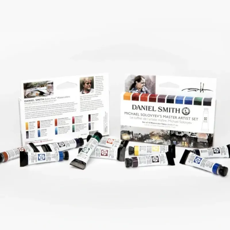Daniel Smith Watercolour Tube Set - Michael Solovyevs Master Artist - Little Painter Art | Exploring the Endless Possibilities of Art| Hot