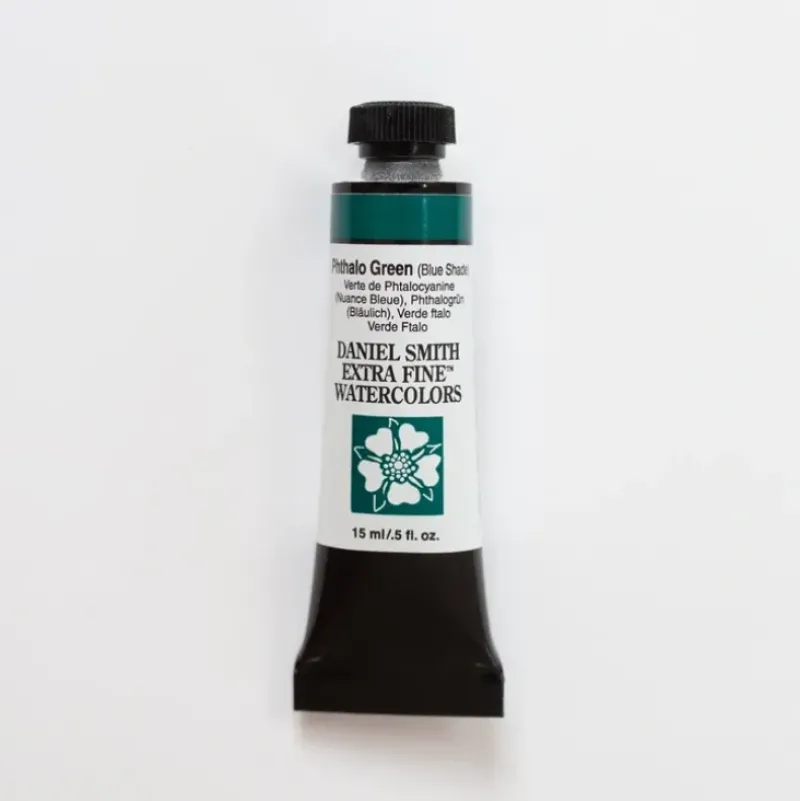 Daniel Smith Watercolour 15ml Extra Fine Phthalo Green (Blue Shade) 1 - Little Painter Art | Exploring the Endless Possibilities of Art| Shop All