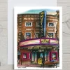 David Crighton Greeting Card - Danforth Music Hall Toronto - Little Painter Art | Exploring the Endless Possibilities of Art| Shop All
