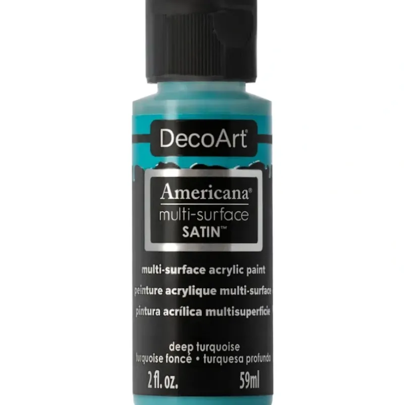 DecoArt Americana Multi-Surface Premium Acrylics - 59ml - Little Painter Art | Exploring the Endless Possibilities of Art| Canvas