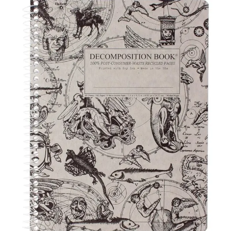 Decomposition Notebook, Coilbound, Blank - Gargoyles - Little Painter Art | Exploring the Endless Possibilities of Art| Shop All