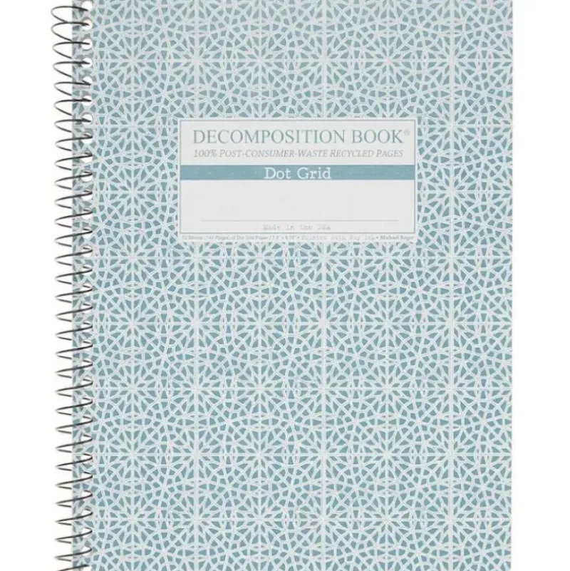 Decomposition Notebook, Coilbound, Dotgrid - Mosaic - Little Painter Art | Exploring the Endless Possibilities of Art| Shop All