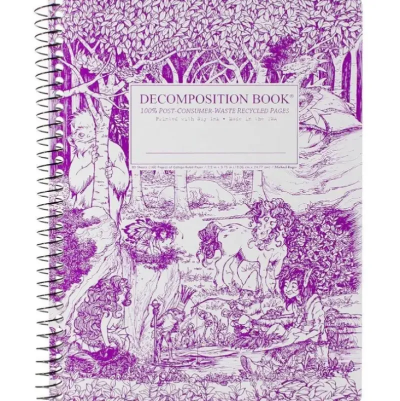 Decomposition Notebook, Coilbound - Fairy Tale Forest - Little Painter Art | Exploring the Endless Possibilities of Art| Shop All