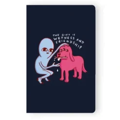 Denik Classic Layflat Notebook, Lined - Wetness & Friendship - Little Painter Art | Exploring the Endless Possibilities of Art| Shop All