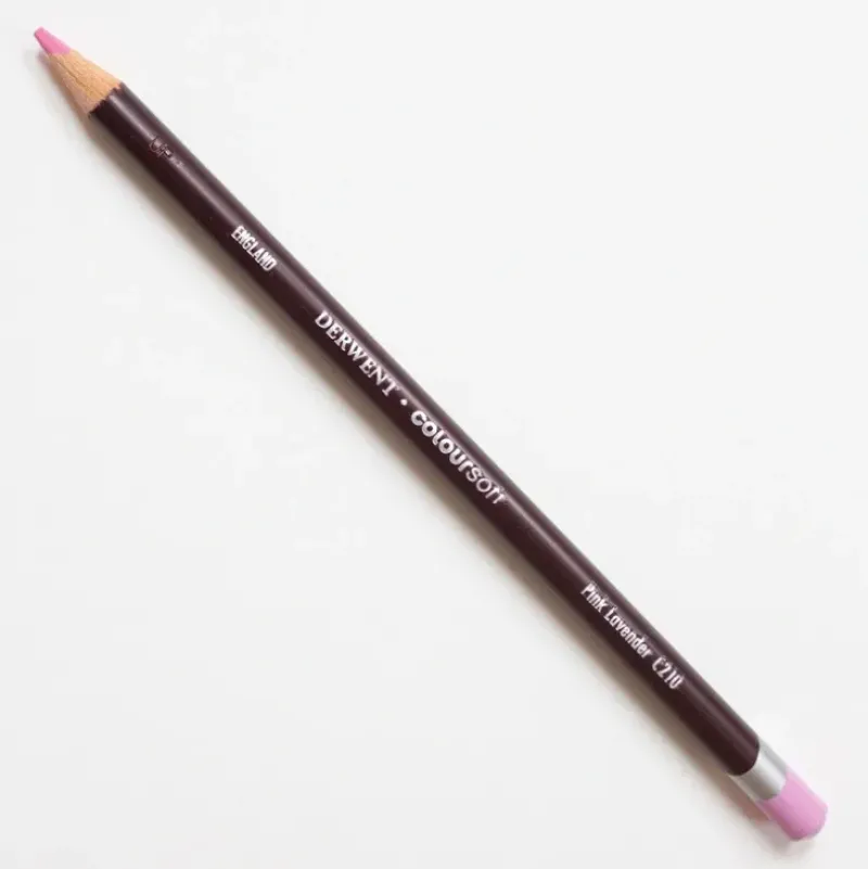 Derwent Coloursoft 210 Pink Lavender - Little Painter Art | Exploring the Endless Possibilities of Art| Pigment