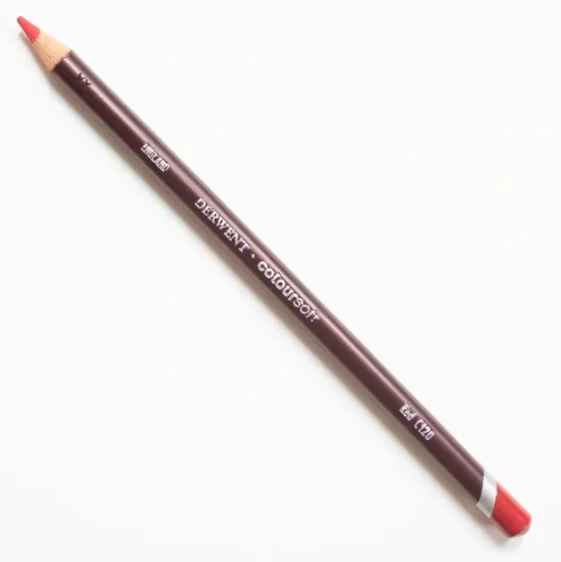 Derwent Coloursoft 120 Red - Little Painter Art | Exploring the Endless Possibilities of Art| Pigment