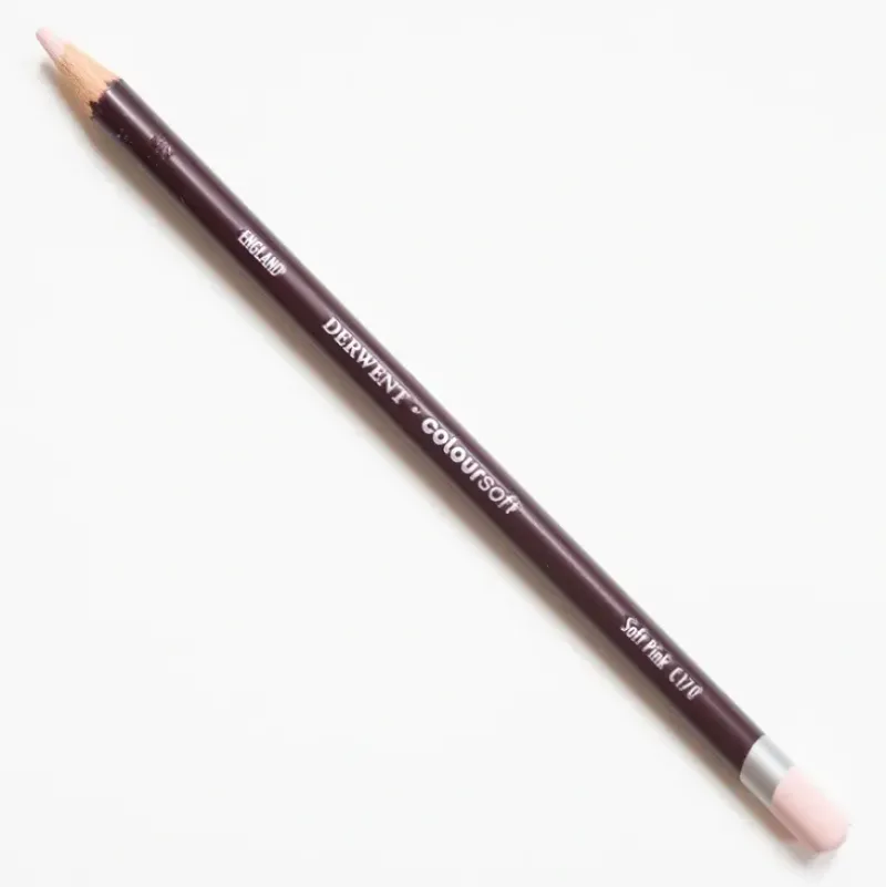 Derwent Coloursoft 170 Soft Pink - Little Painter Art | Exploring the Endless Possibilities of Art| Pigment