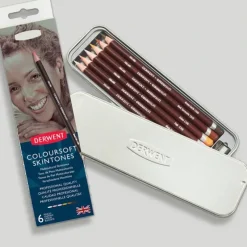 Derwent Coloursoft set 6 Portrait - Little Painter Art | Exploring the Endless Possibilities of Art| Shop All
