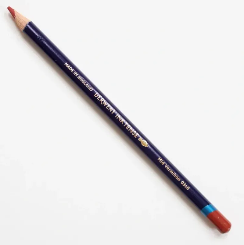 Derwent Inktense 0310 Mid Vermilion - Little Painter Art | Exploring the Endless Possibilities of Art| Shop All