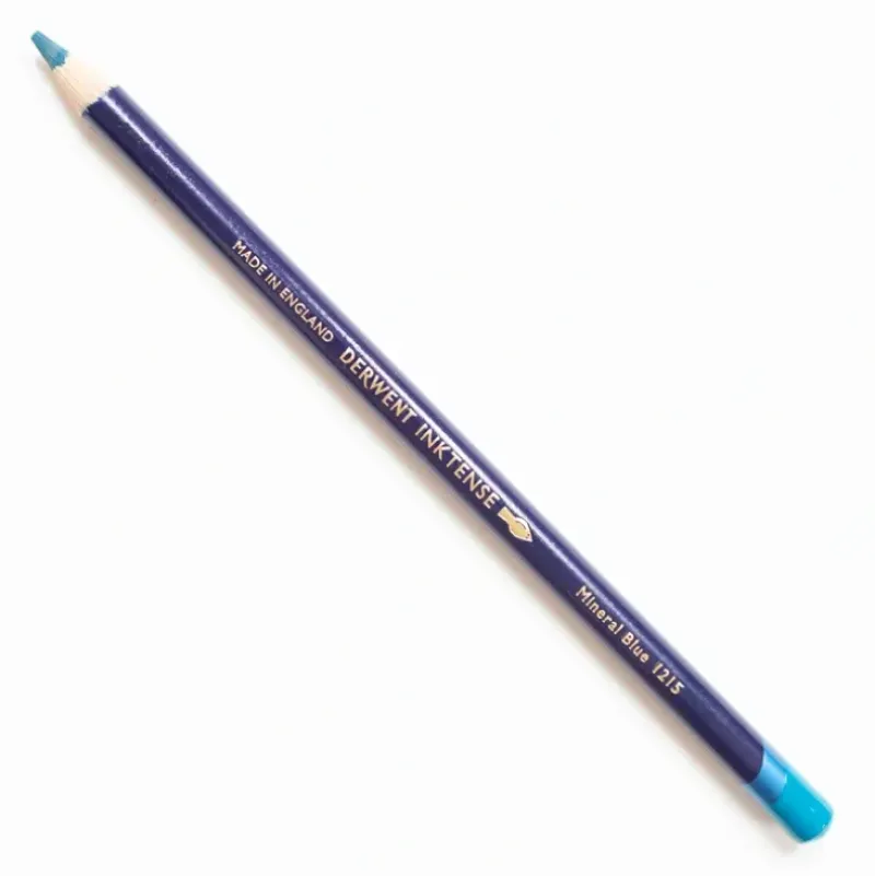 Derwent Inktense 1215 Mineral Blue - Little Painter Art | Exploring the Endless Possibilities of Art| Shop All