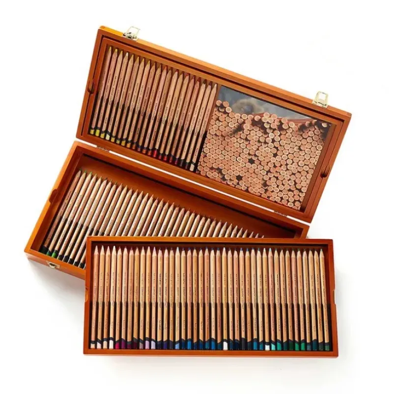 Derwent Lightfast Coloured Pencils - Wooden Box Set of 100 - Little Painter Art | Exploring the Endless Possibilities of Art| Shop All