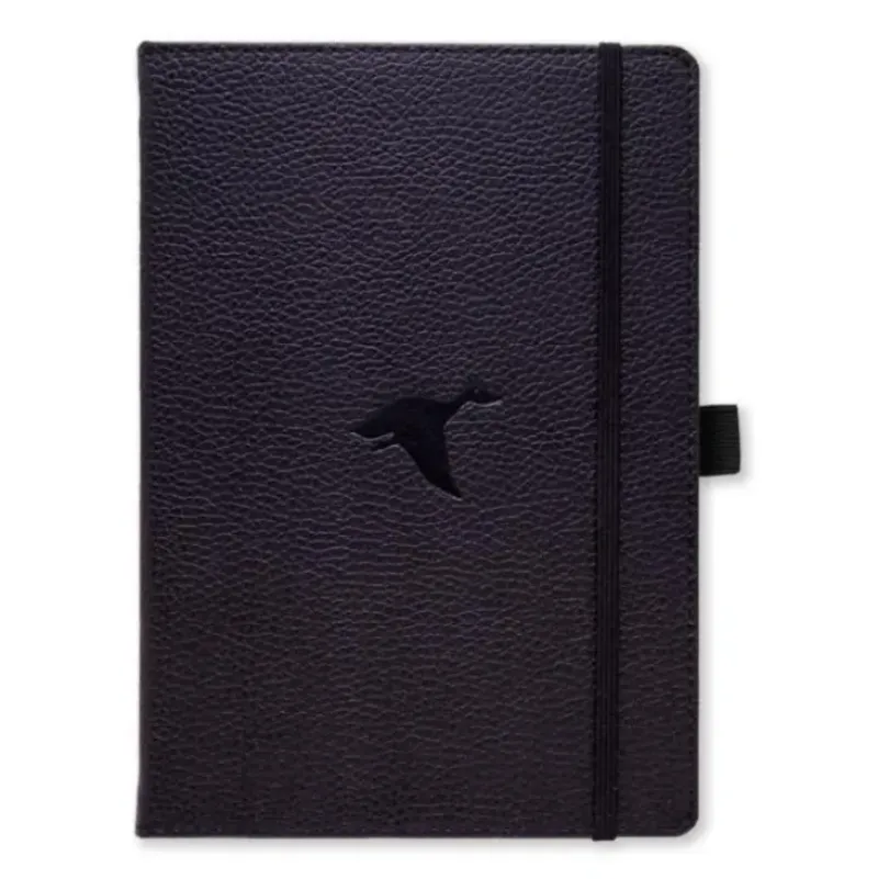 Dingbats Wildlife Black Duck Vegan Notebook A5+ Lined - Little Painter Art | Exploring the Endless Possibilities of Art| Shop All