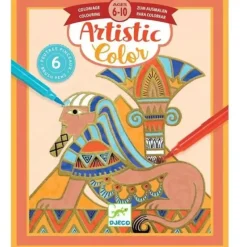 Djeco Artistic Color Felt Tip Egypt - Little Painter Art | Exploring the Endless Possibilities of Art| Shop All