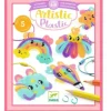Djeco Artistic Plastic Kawaii Keyrings - Little Painter Art | Exploring the Endless Possibilities of Art| Shop All