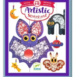 Djeco Artistic String Art Kit - Night Time - Little Painter Art | Exploring the Endless Possibilities of Art| Shop All