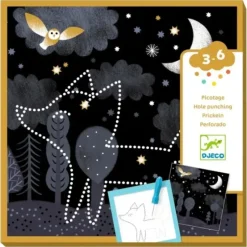 Djeco Image Reveal Punching Kit - Little Painter Art | Exploring the Endless Possibilities of Art| Shop All