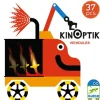 Djeco Kinoptik 37pc - Vehicles - Little Painter Art | Exploring the Endless Possibilities of Art| Shop All