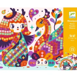 Djeco Mosaic Kit - Kokeshi - Little Painter Art | Exploring the Endless Possibilities of Art| Shop All
